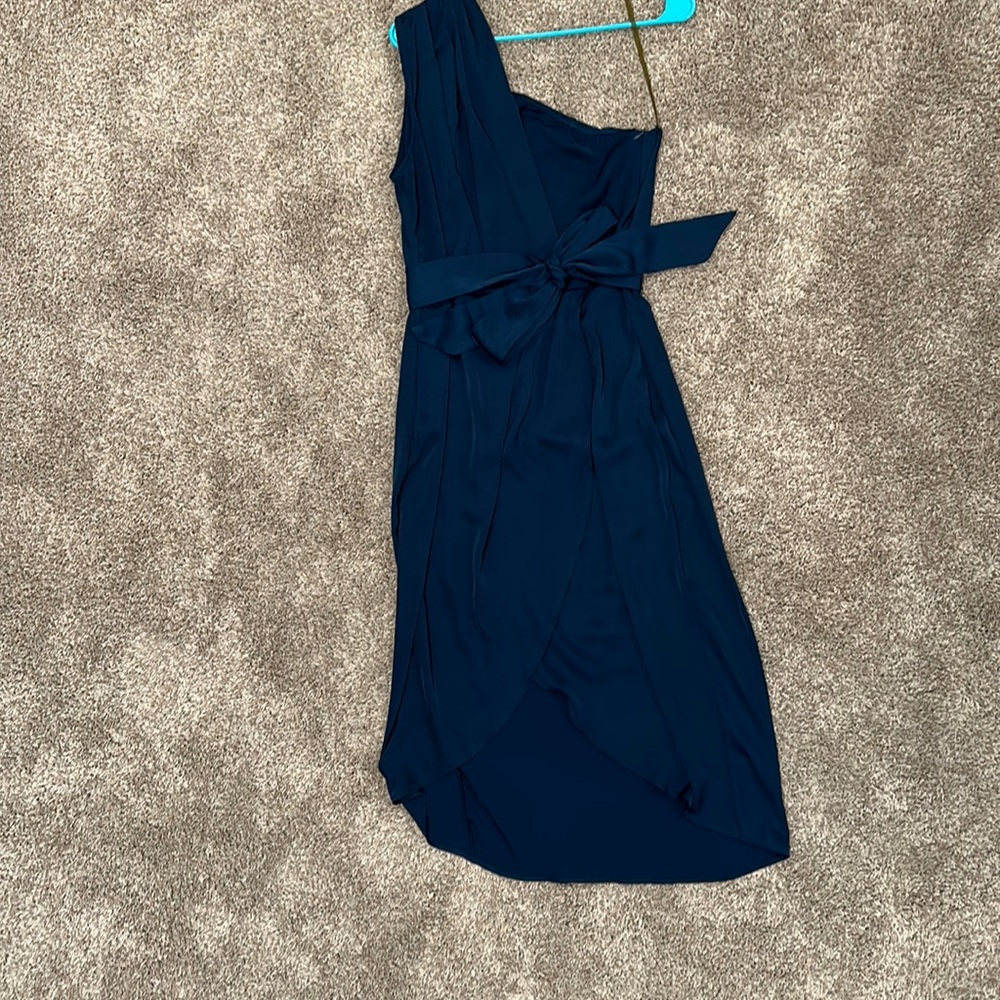 One shoulder dress